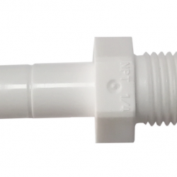 1/4 İnç erkek dişli 3/8 inç Stem pipo saplı adaptör