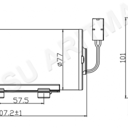 600 GPD Juntech (Junctel) Basınç Regülasyonlu RO pompası