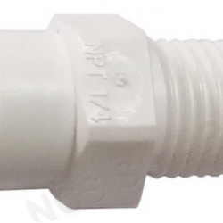 RO Su arıtmalar için 1/4 İnç erkek dişli düz konnektör   