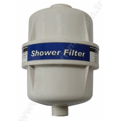 Duş Filtresi SW-P model beyaz renkli