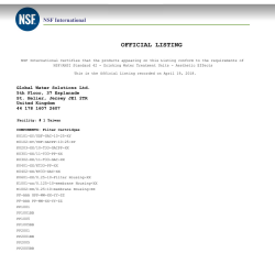 Purefer 11 İnç inline NSF Onaylı 5li RO filtre takımı Purefer 11 İnç inline NSF Onaylı 5li RO filtre takımı