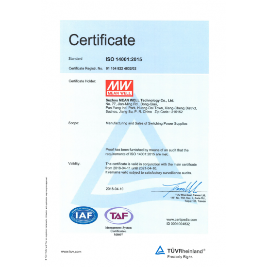 Mean Well SP-320-48 DC 48 Volt Güç kaynağı Mean Well SP-320-48 DC 48 Volt Güç kaynağı