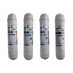 Bio+ 11 İnç çubuk bağlantılı 4lü su arıtma filtresi 