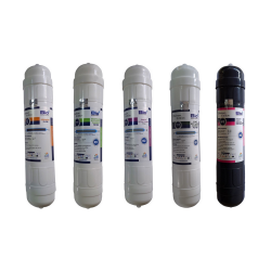 Bio+ 11 İnç çubuk bağlantılı 5li su arıtma filtresi 