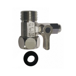 1/2 İnç Quick RO girişli vanalı metal hat alma adaptörü