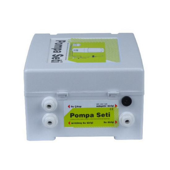 24 Volt Su Arıtma Basınç Pompası seti