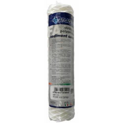 Atlas 10 İnç 5 mikron polipropilen iplik sarma kartuş filtre