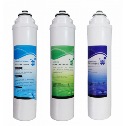 Aquawell su arıtma cihazı için 3lü Filtre Seti     Aquawell su arıtma cihazı için 3lü Filtre Seti