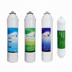 Aquawell Su arıtma cihazına uyumlu 4lü Blue Filtre Seti   