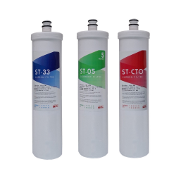 Aquawell su arıtma cihazı yerli üretim 3lü filtre Seti  