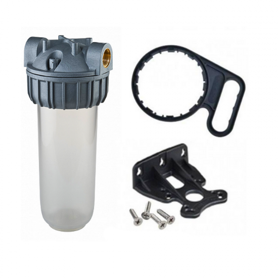 10 İnç  Atlas Sanic Senior plus Anti Mikrobial Filtre Kabı 