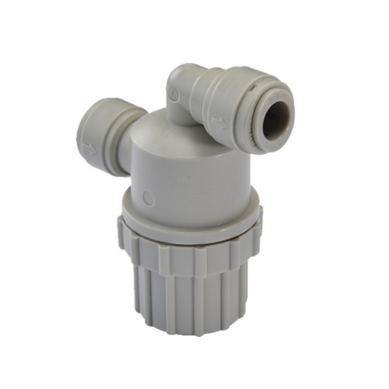 CDC 3/8 inç giriş çıkışlı paslanmaz çelik elekli mini filtre