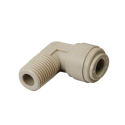 CDC 3/8 İnç hortum girişli 1/4 inç erkek dişli dirsek konnektör