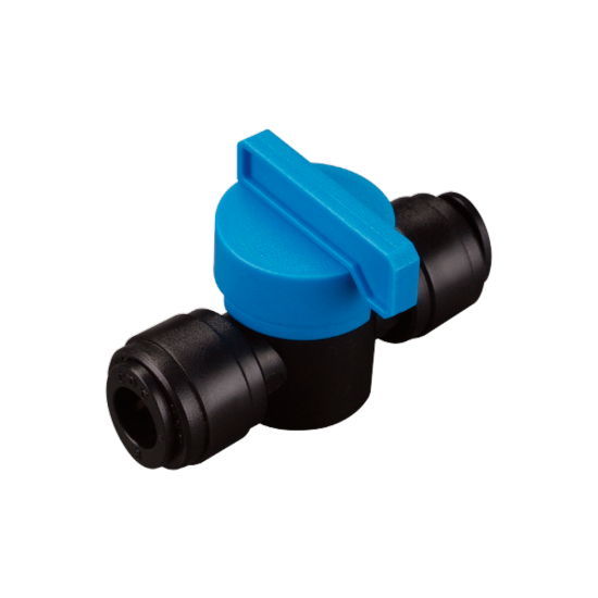 CDC Fluidfit 10 mm. Plastik küresel vana