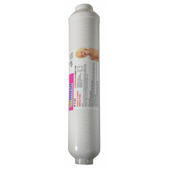 Comtech 10 İnç İnline Tatlandırıcı Post Karbon Filtre Comtech 10 İnç İnline Tatlandırıcı Post Karbon Filtre