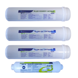 Easywell 12 İnç inline 4 lü kapsül filtre seti 