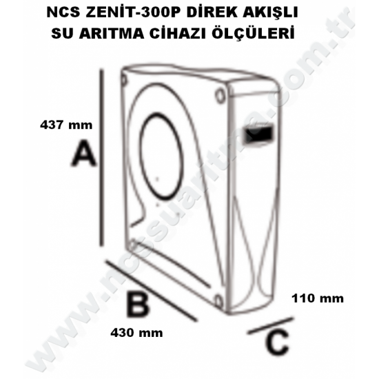 NCS Zenit-300P Direk Akışlı Su Arıtma Cihazı