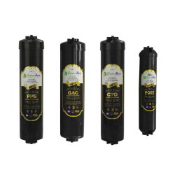 12 İnç inline çubuklu yerli üretim 4’lü Black filtre seti 