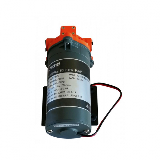 Junctel 24 Volt 75 GPD Diyaframlı RO Basınç Pompası Junctel 24 Volt 75 GPD Diyaframlı RO Basınç Pompası