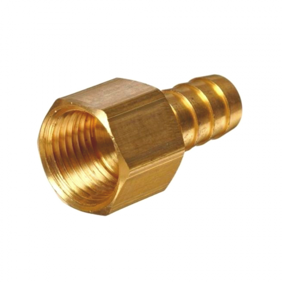1/2 inç X 8mm dişi dişli pirinç hortum rekoru 1/2 inç X 8mm dişi dişli pirinç hortum rekoru