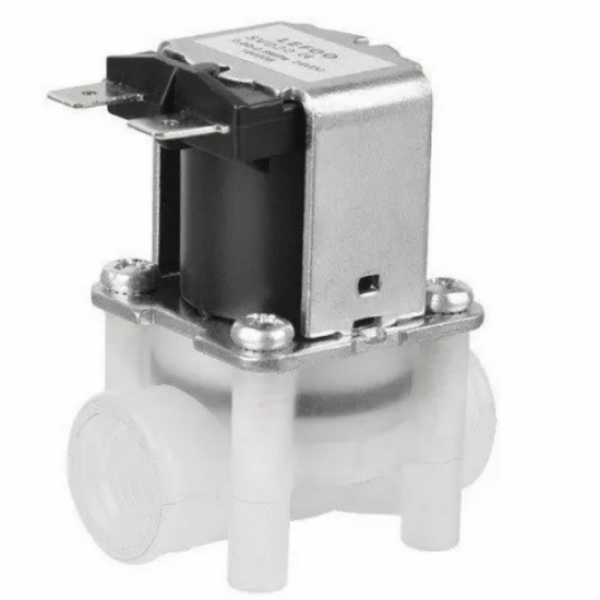 Lefoo 1/4 inç 36 Volt DC Plastik Solenoid Vana