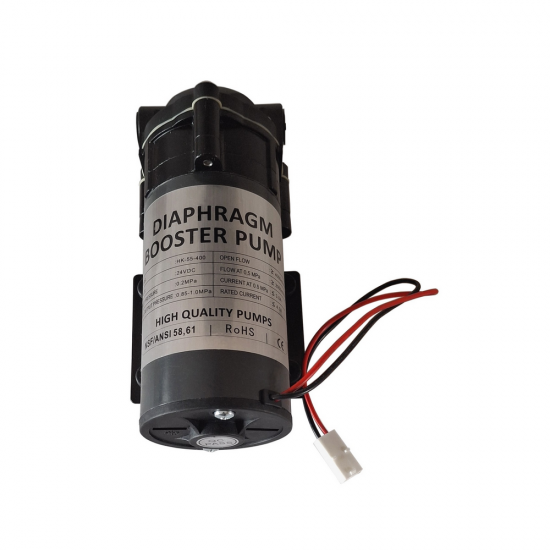 Lefoo 24 Volt DC 400 GPD RO su arıtma basınç pompası Lefoo 24 Volt DC 400 GPD RO su arıtma basınç pompası