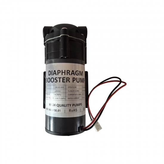 Lefoo 24 Volt DC 400 GPD RO su arıtma basınç pompası Lefoo 24 Volt DC 400 GPD RO su arıtma basınç pompası