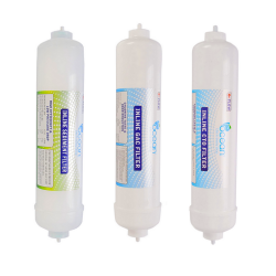 12 İnç inline Quick giriş çıkışlı 3 lü kapsül filtre seti  