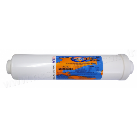 10 İnline Omnipure USA K2551 BB Kalsit / Corosex pH Filtresi