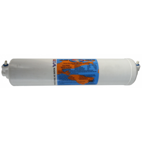 10 İnç İnline Omnipure K2528SS USA GAC Karbon filtre 10 İnç İnline Omnipure K2528SS USA GAC Karbon filtre