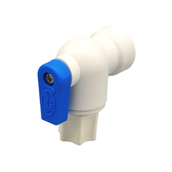 PAE 1/4 Hortum girişli sıkma somunlu plastik tank vanası PAE 1/4 Hortum girişli sıkma somunlu plastik tank vanası