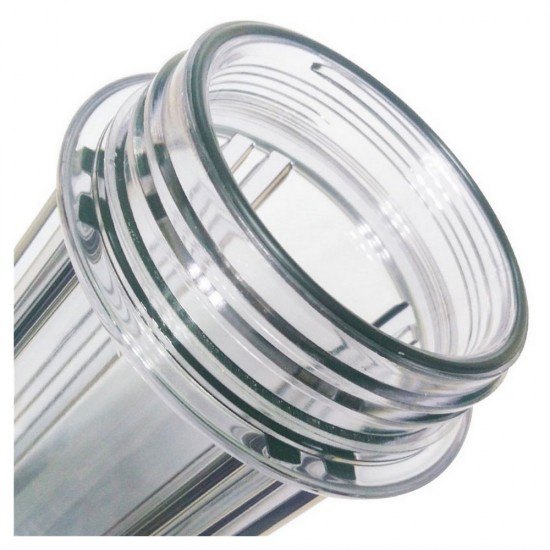 TankPAC 10 İnç NSF Onaylı Su arıtma şeffaf filtre kabı TankPAC 10 İnç NSF Onaylı Su arıtma şeffaf filtre kabı