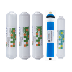 Purefer 11 İnç inline NSF Onaylı 5li RO filtre takımı