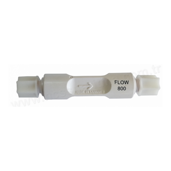 RO Arıtmalar için 800 ml akış kısıtlayıcı