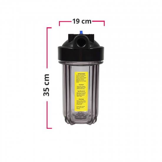 TankPAC 10 inç Bigblue Jumbo şeffaf housing TankPAC 10 inç Bigblue Jumbo şeffaf housing
