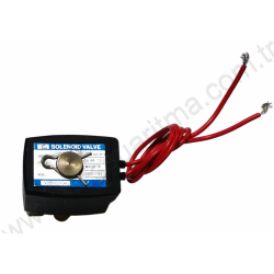 220 Volt AC YCT V2B103-04 Siyah Solenoid Vana